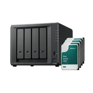 Synology NAS DiskStation DS423+ 4-bay Synology Plus HDD 64 TB