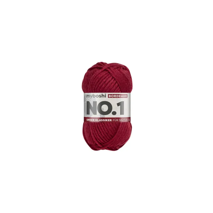 myBoshi Laine N°1 Bordeaux 50 g, 55 m