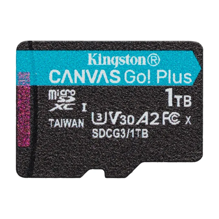 Kingston Carte microSDXC Canvas Go! Plus 1 TB