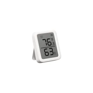 SwitchBot Thermomètre dintérieur intelligent, Blanc, Bluetooth