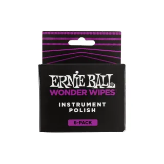 Ernie Ball Chiffon doux 4278 Wonder Wipes – Paquet de 6