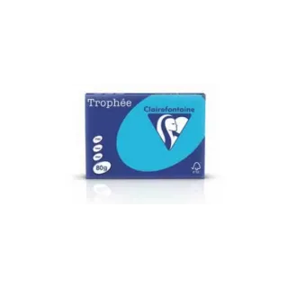 Clairefontaine Trophée A4, Vert néon, 80 g-m²,500 Blatt