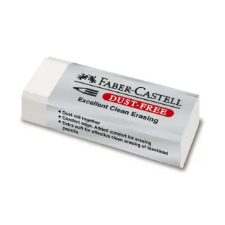 Faber-Castell Gomme DUST-FREE Blanc