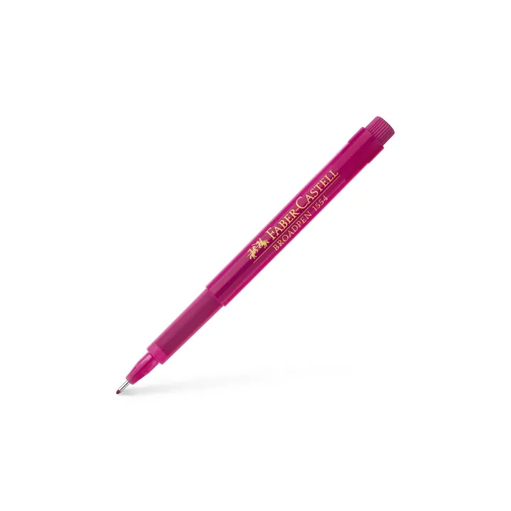 Faber-Castell Fineliner Broadpen 1554 0.8 mm, Rose