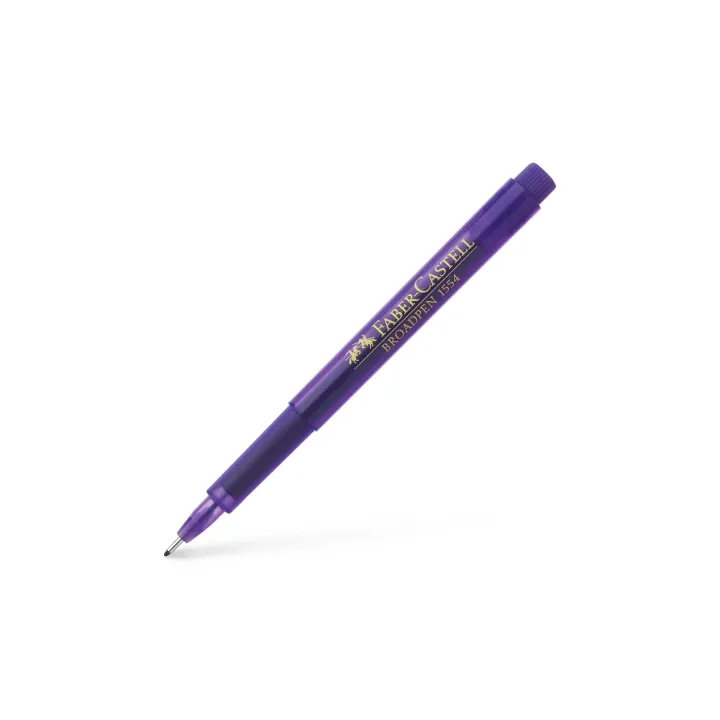 Faber-Castell Fineliner Broadpen 1554 0.8 mm, Violet