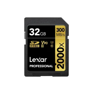 Lexar Carte SDHC Professional 2000x GOLD Series 32 GB