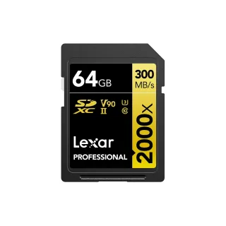 Lexar Carte SDXC Professional 2000x GOLD Series 64 GB