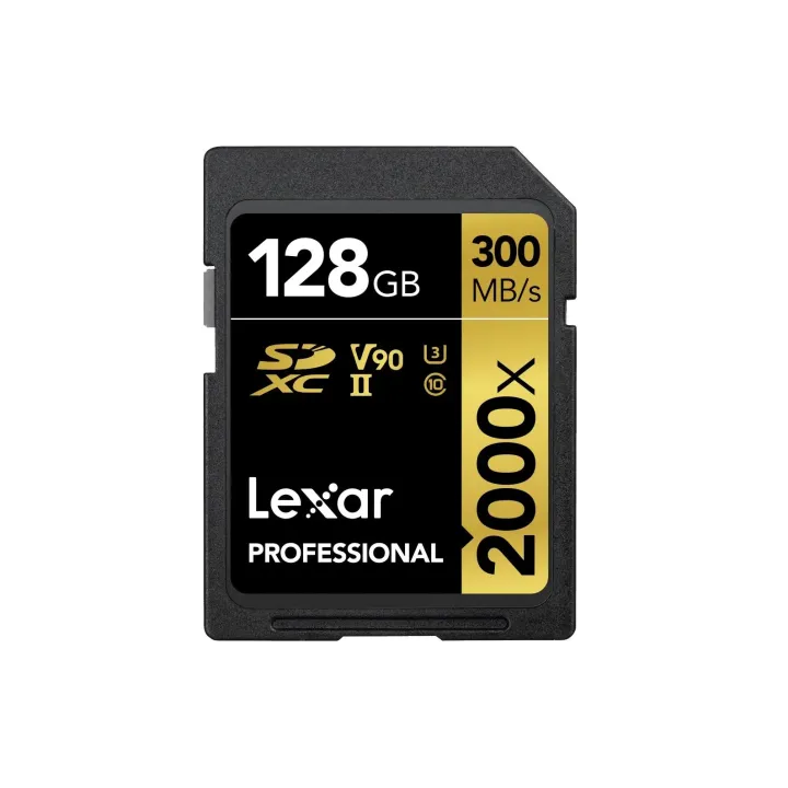 Lexar Carte SDXC Professional 2000x GOLD Series 128 GB