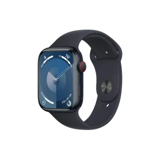 Apple Watch Series 9 45 mm LTE Alu Minuit Sport S-M
