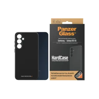 Panzerglass Coque arrière HardCase D3O Galaxy A55 5G Black