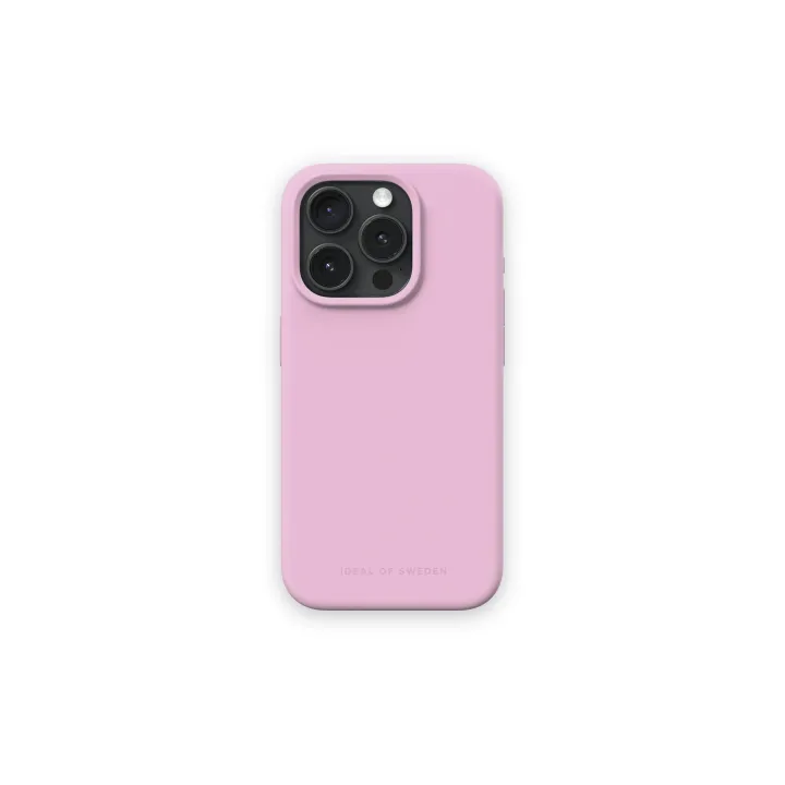 Ideal of Sweden Coque arrière Silicone iPhone 15 Pro Bubblegum Pink