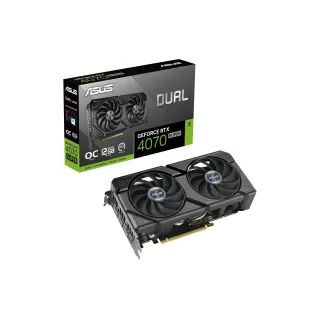 ASUS Carte graphique Dual GeForce RTX 4070 SUPER EVO OC Edition 12 GB