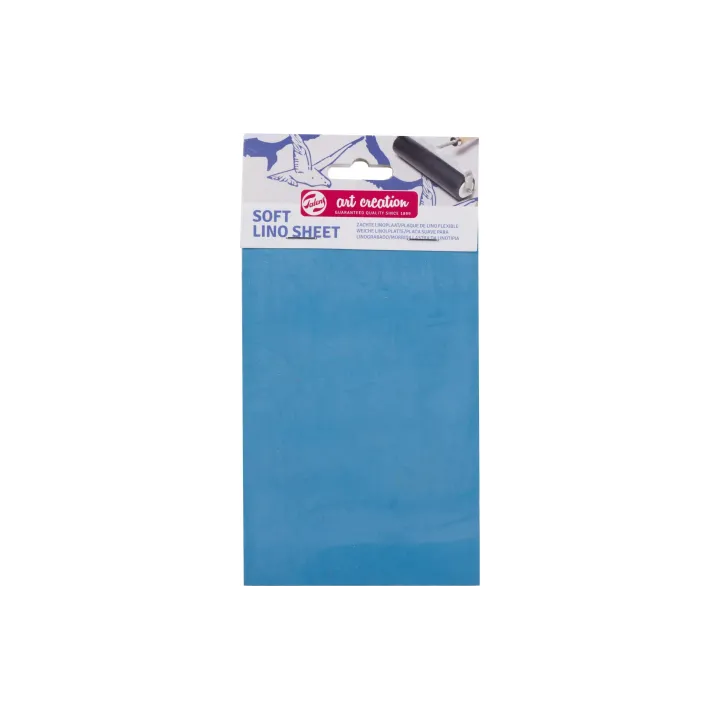 Talens Accessoires pour tampons Plaque de linogravure 10 x 15 cm, Bleu