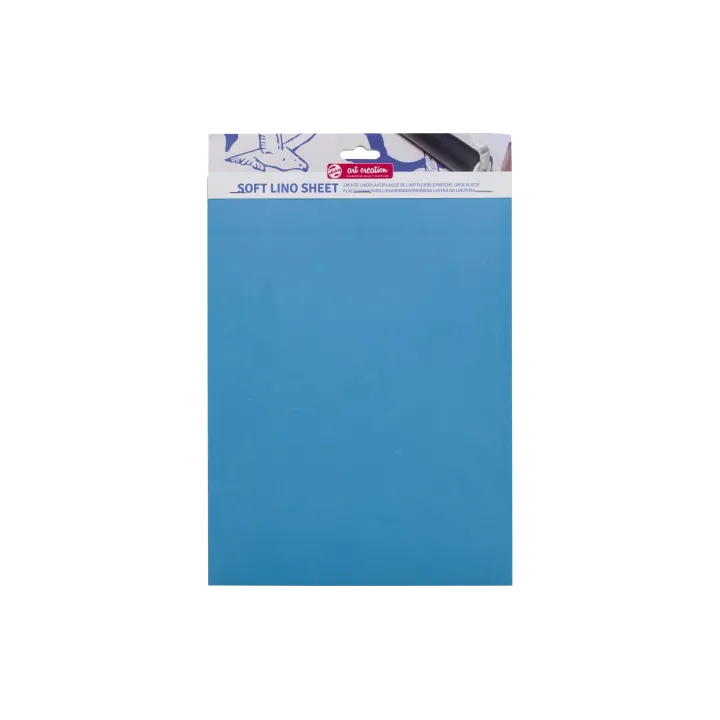 Talens Accessoires pour tampons Plaque de linogravure 23 x 30 cm, Bleu