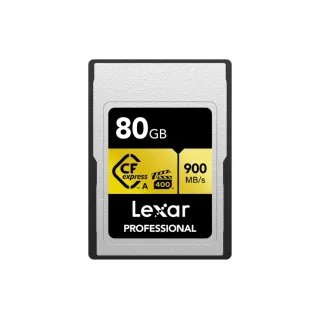 Lexar Carte CF Professional Type A GOLD Series 80 GB