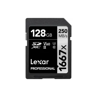 Lexar Carte SDXC Professional 1667x SILVER Serie 128 GB