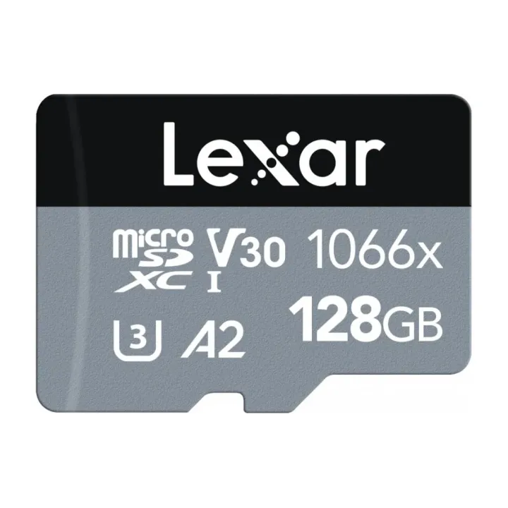 Lexar Carte microSDXC Professional 1066x Silver 128 GB