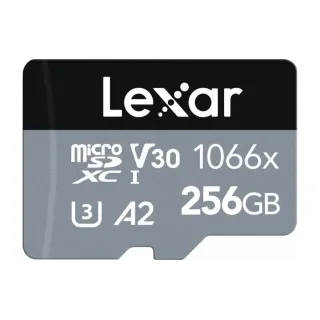 Lexar Carte microSDXC Professional 1066x Silver 256 GB