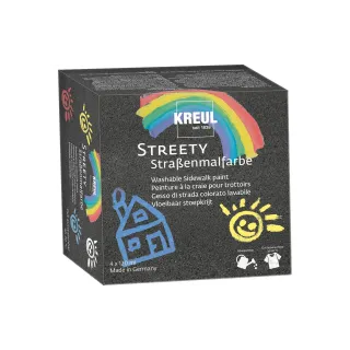 Kreul Craie de rue liquide Streety 4 couleurs de 120 ml