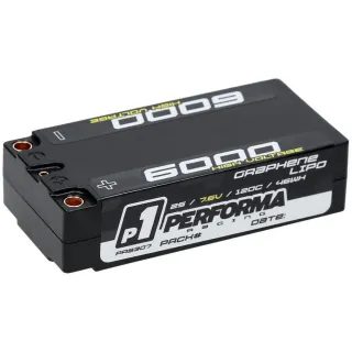 Performa Racing Batterie RC LiPo 6000 mAh 7,6 V 120C Impact LCG