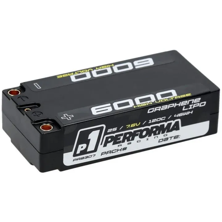 Performa Racing Batterie RC LiPo 6000 mAh 7,6 V 120C Impact LCG