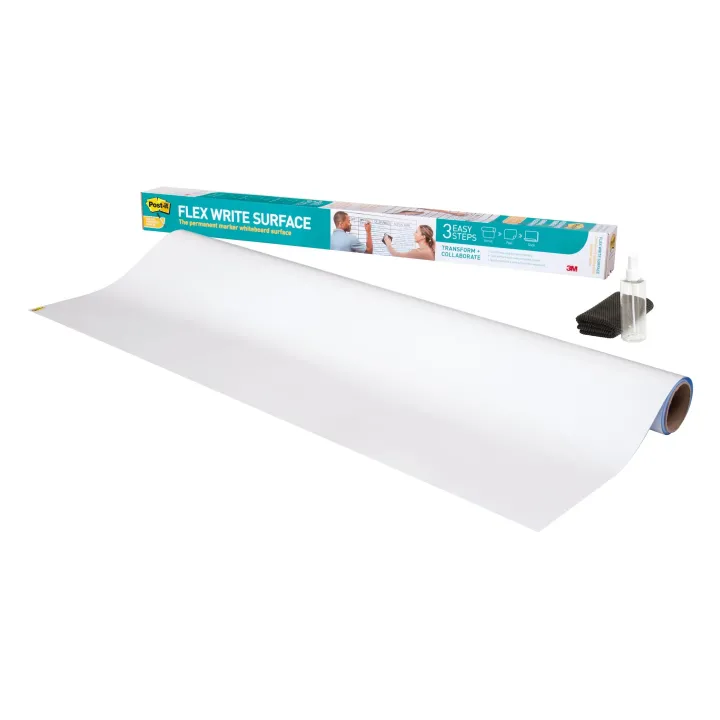 Post-it Feuille pour tableau blanc Post-it Flex Write 121.9 x 182.9 cm, 1 rouleau