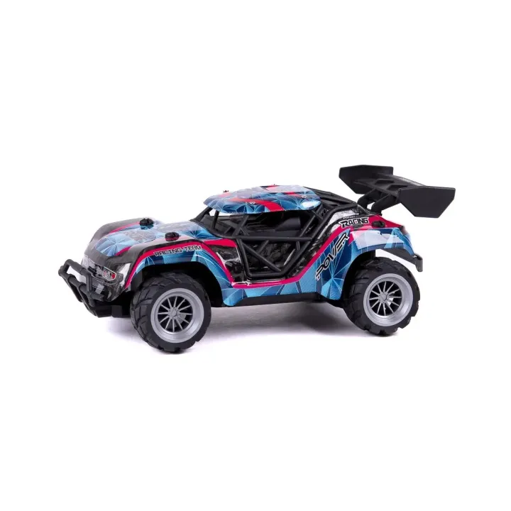 TEC-TOY Buggy Speed Racing Bleu-rose, 1:18