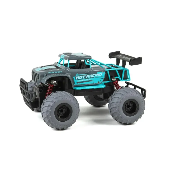 TEC-TOY Monster Truck Hot Racing Bleu, 1:14