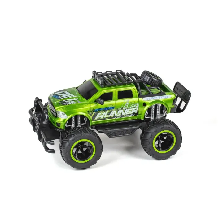 TEC-TOY Monster Truck Raptor Runner Vert, 1:12