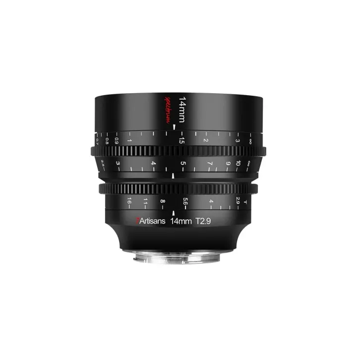 7Artisans Longueur focale fixe 14 mm T-2.9 – Canon RF