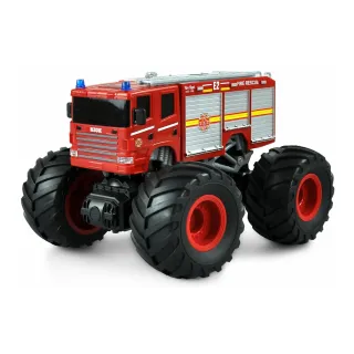 Amewi Monster Truck Service dincendie Rouge, 1:18, RTR