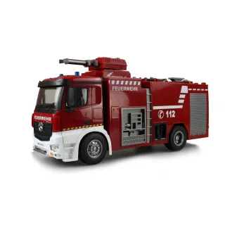 Amewi Véhicule de pompiers Mercedes Benz Arocs RTR, 1:18