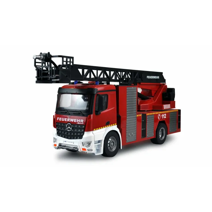 Amewi Échelle tournante des pompiers Mercedes Benz Arocs RTR, 1:18