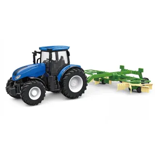 Amewi Tracteur avec andaineur rotatif RTR, 1:24