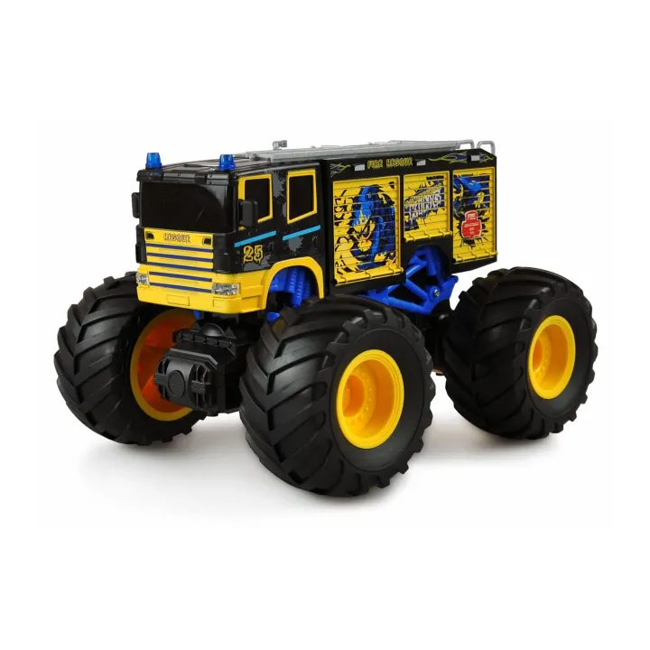 Amewi Monster Truck Service dincendie Jaune, 1:18, RTR