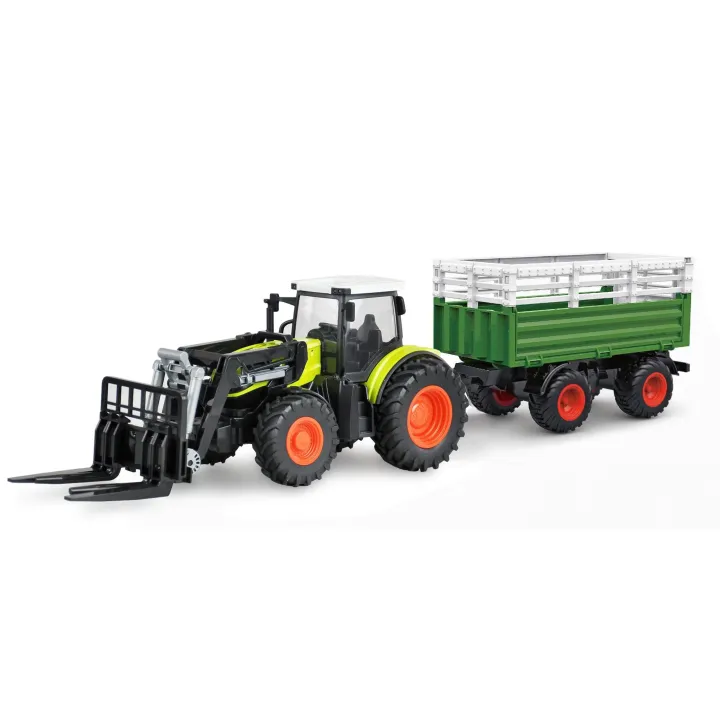 Amewi Tracteur avec pack daccessoires XL 1:24, RTR