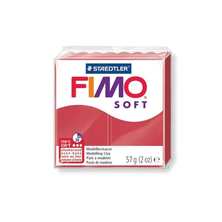 Fimo Matière à modeler Soft rouge