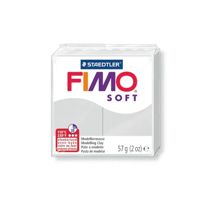 Fimo Matière à modeler Soft gris