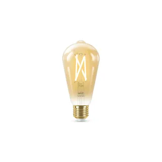 WiZ Ampoule 6.7W (50W) E27 ST64 filament ambre pack individuel