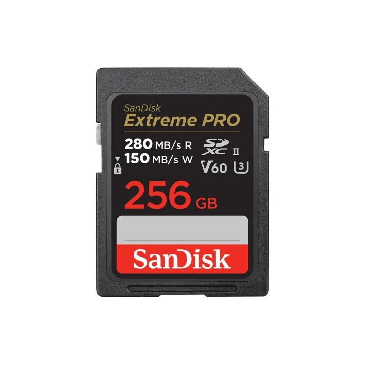 SanDisk Carte SDXC Extreme PRO UHS-II 256 GB