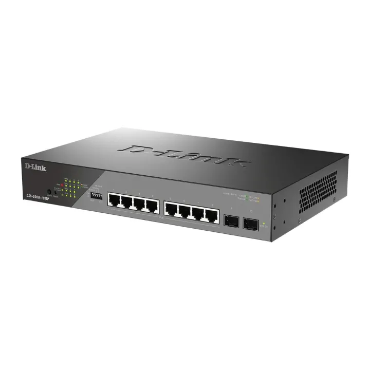 D-Link PoE+ Switch DSS-200G-10MP 10 ports