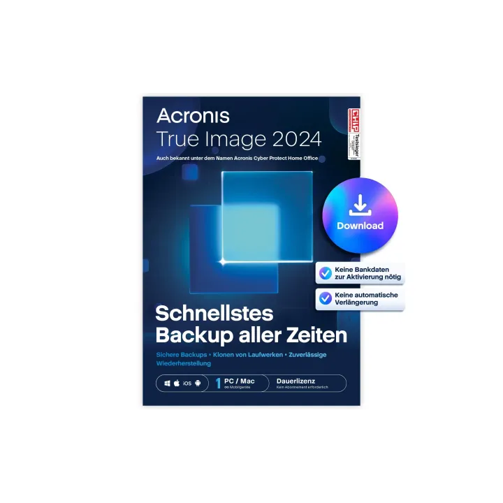 Acronis True Image 2025 ESD, Perpetual, 1 PC