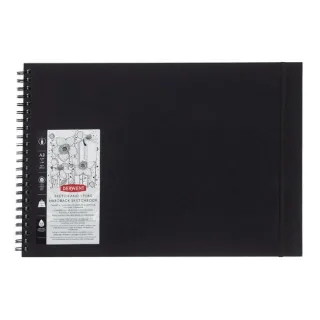 Derwent Carnet de croquis à couverture rigide Sketch &amp  Store, DIN-A3, 56 feuilles