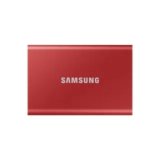 Samsung SSD externe Portable T7 Non-Touch, 1000 GB, Rouge