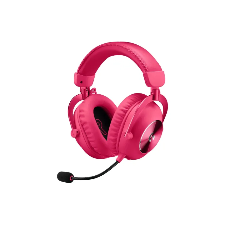 Logitech Écouteurs G Pro X 2 Wireless Lightspeed Gaming Magenta