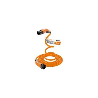 Lapp Câbles chargeurs pour voitures électriques Type 2, 7.4kW, 32A, 5 m, orange