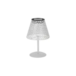 EGLO Leuchten Lampe de table SOLAR 0.2W, 28 cm, blanc