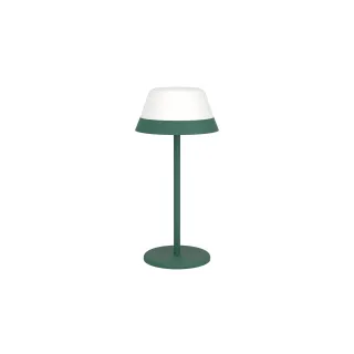 EGLO Leuchten Lampe de table à accu MEGGIANO 1.5W, 32 cm, vert
