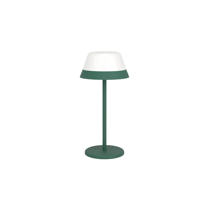 EGLO Leuchten Lampe de table à accu MEGGIANO 1.5W, 32 cm, vert