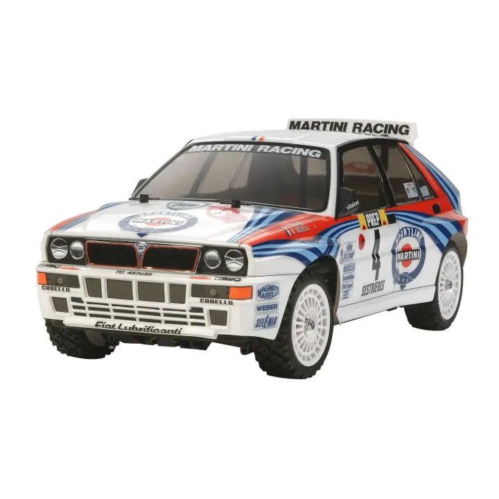 Tamiya Rallye Lancia Delta Integrale, TT02, 1:10, kit de construction